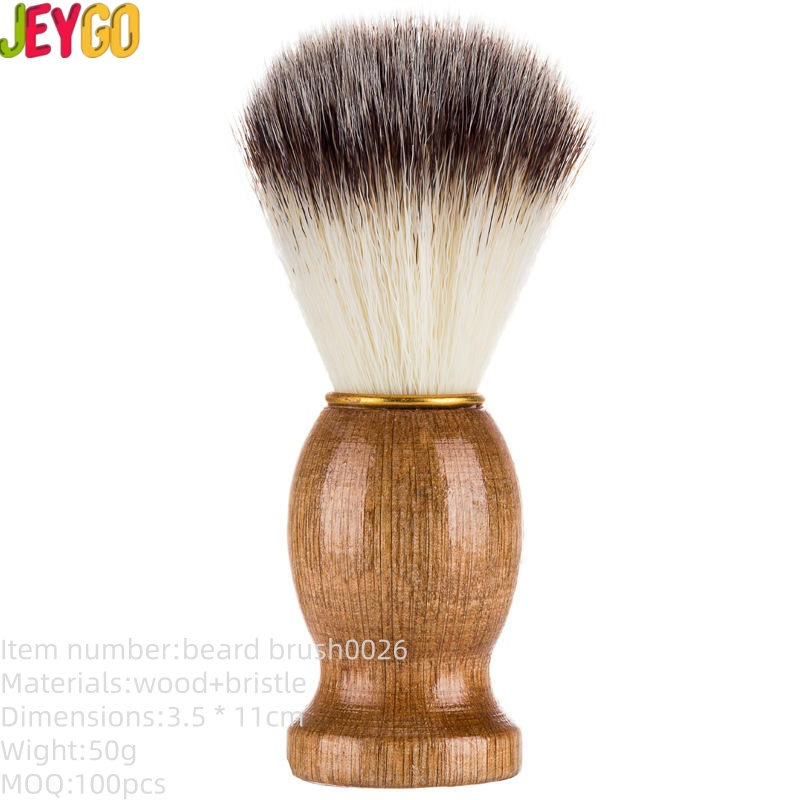 Wholesale Boar Bristle Wooden Handles for Beard and Hair Care Shaving Brush
