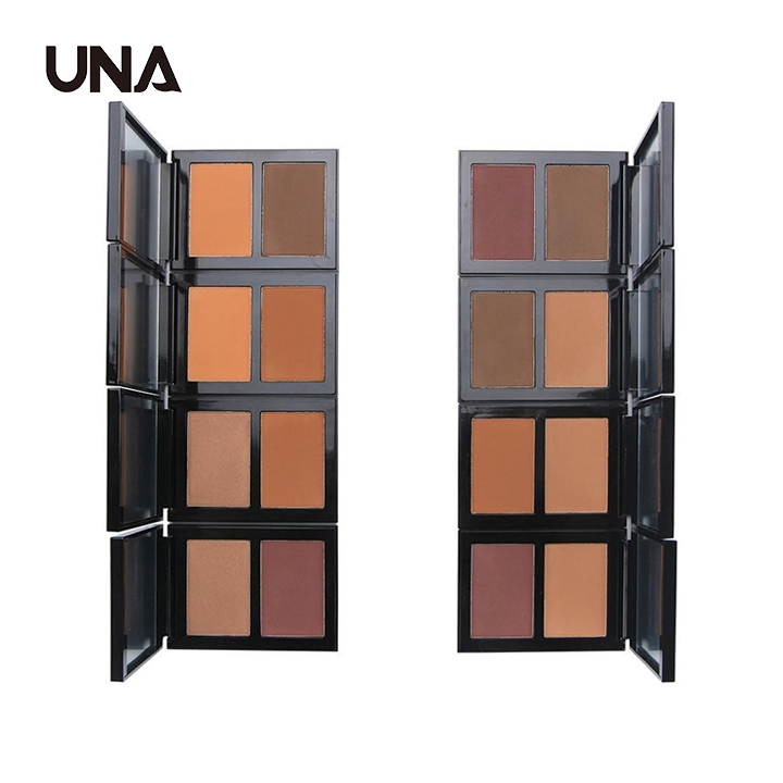 Custom Powder Lip Blush Products Private Label Organic High Quality Cheek 2 in 1 Highlighter Blush Pan