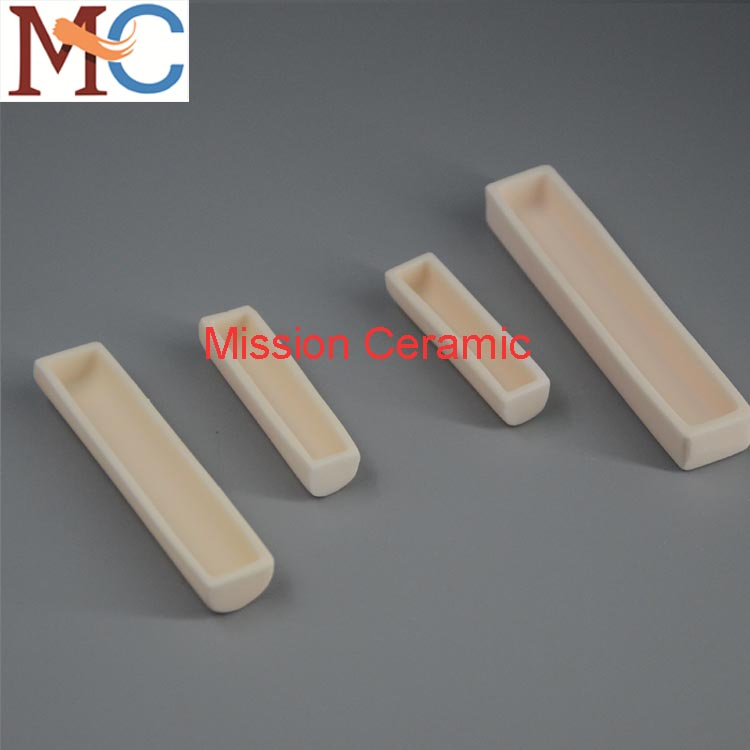 Корундовый тигель и лодочка из оксида алюминия 95-99%