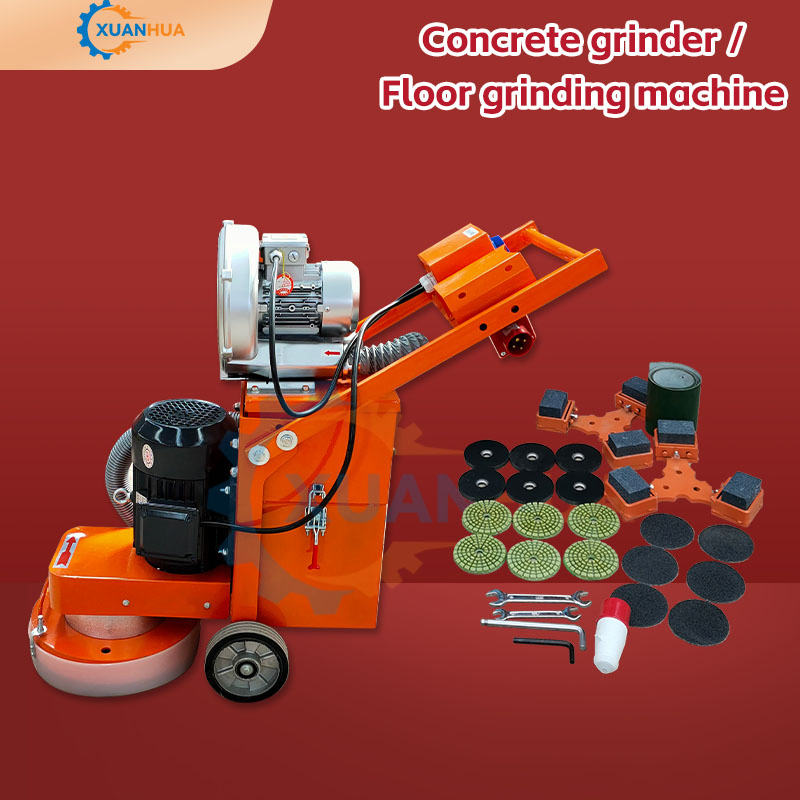 Single Phase Concrete Roof Grinding Sander Machines Floor Grinder for Heavy Duty