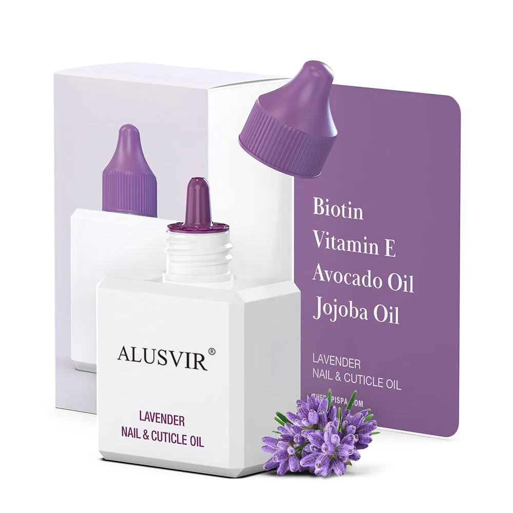 Lavender Vitamin E Nail Cuticle Moisturizer Oil Vegan Nail Growth Nutrition Oil