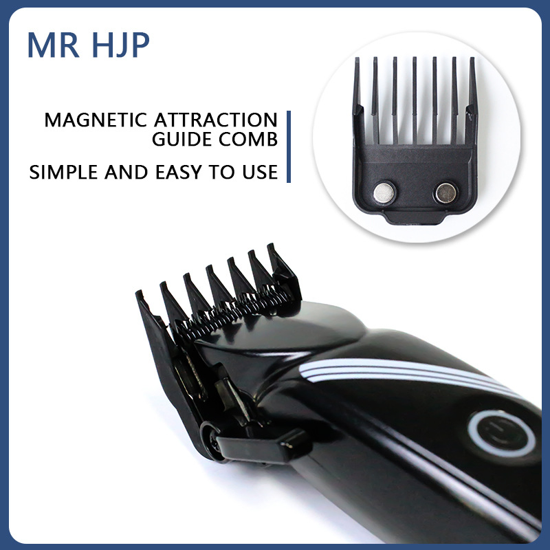 Cross-Border New Hairdresser Electric Home Electric Push Clippers USB Rechargeable Electric Push Clippers Professional Bald Carved Barber Push
