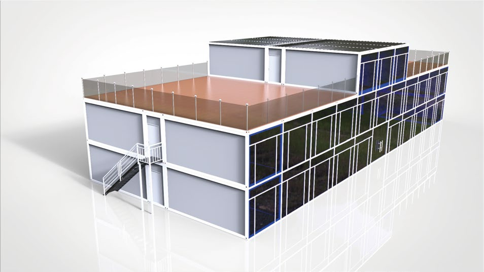 Quality Container House Steel Structure Movable Tiny Homes China Supplier Folding Container House