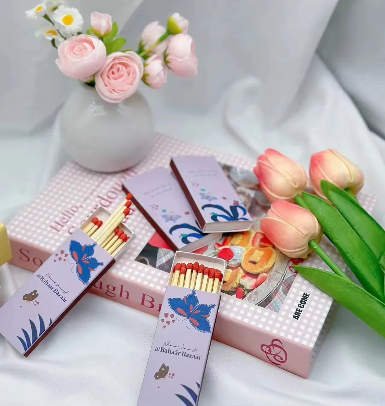 Creative Custom Art Home Furnish Decorative Match Advertising Logo Hotel Restaurant Matchbox