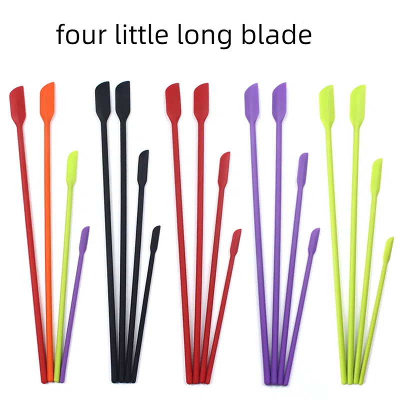 4 Piece Kitchenware Set Nonstick Heat Resistant Cookwar Silicone Spatula Set