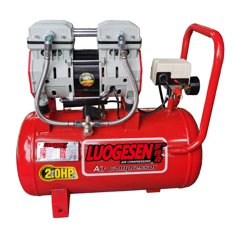 Поршневой воздушный компрессор Luogesen 1450W 30L