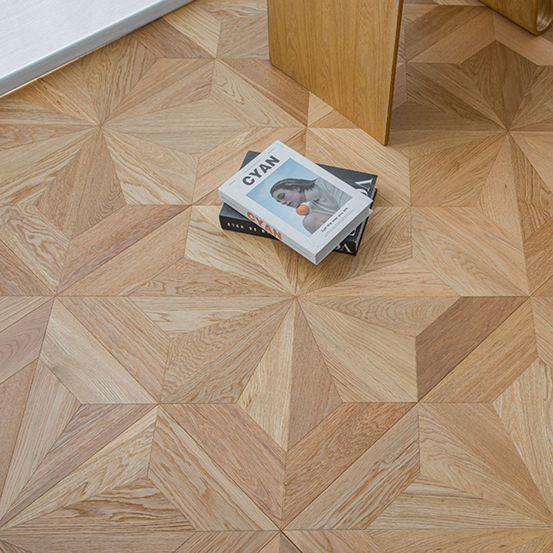 Паркетная доска дубовая алмазная, 15 мм, современный стиль