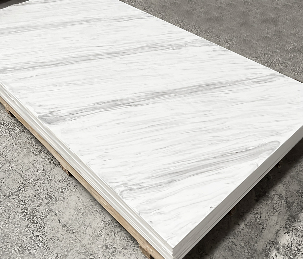 Premium Red Pure Acrylic Solid Surface Slabs for Stylish Wall Panels