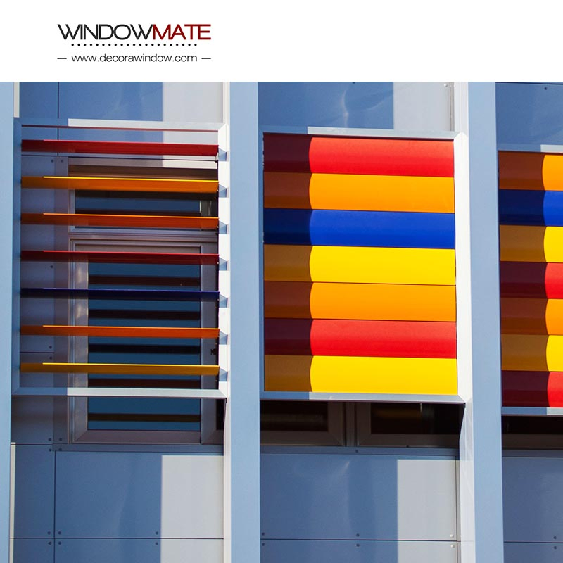 High Quality Waterproof Aluminum Louver Profile Decorative Panel Aluminum Louver