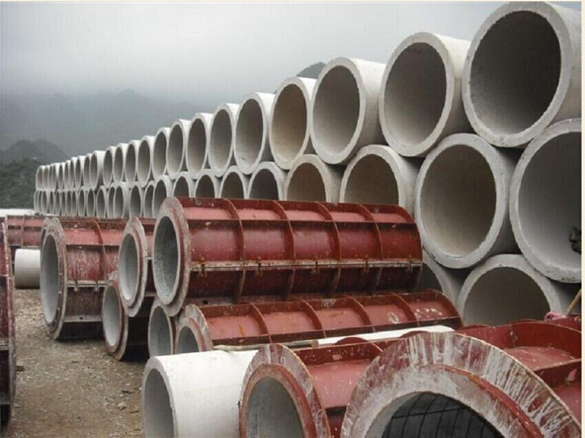 Germany Technology Sy1000 One Meter Concrete Pipe Without Spigot Joint Making Machine in Africa