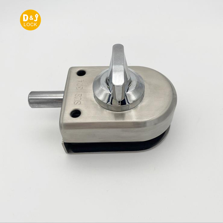 Stainless Steel 304 Glass Security Key Door Lock