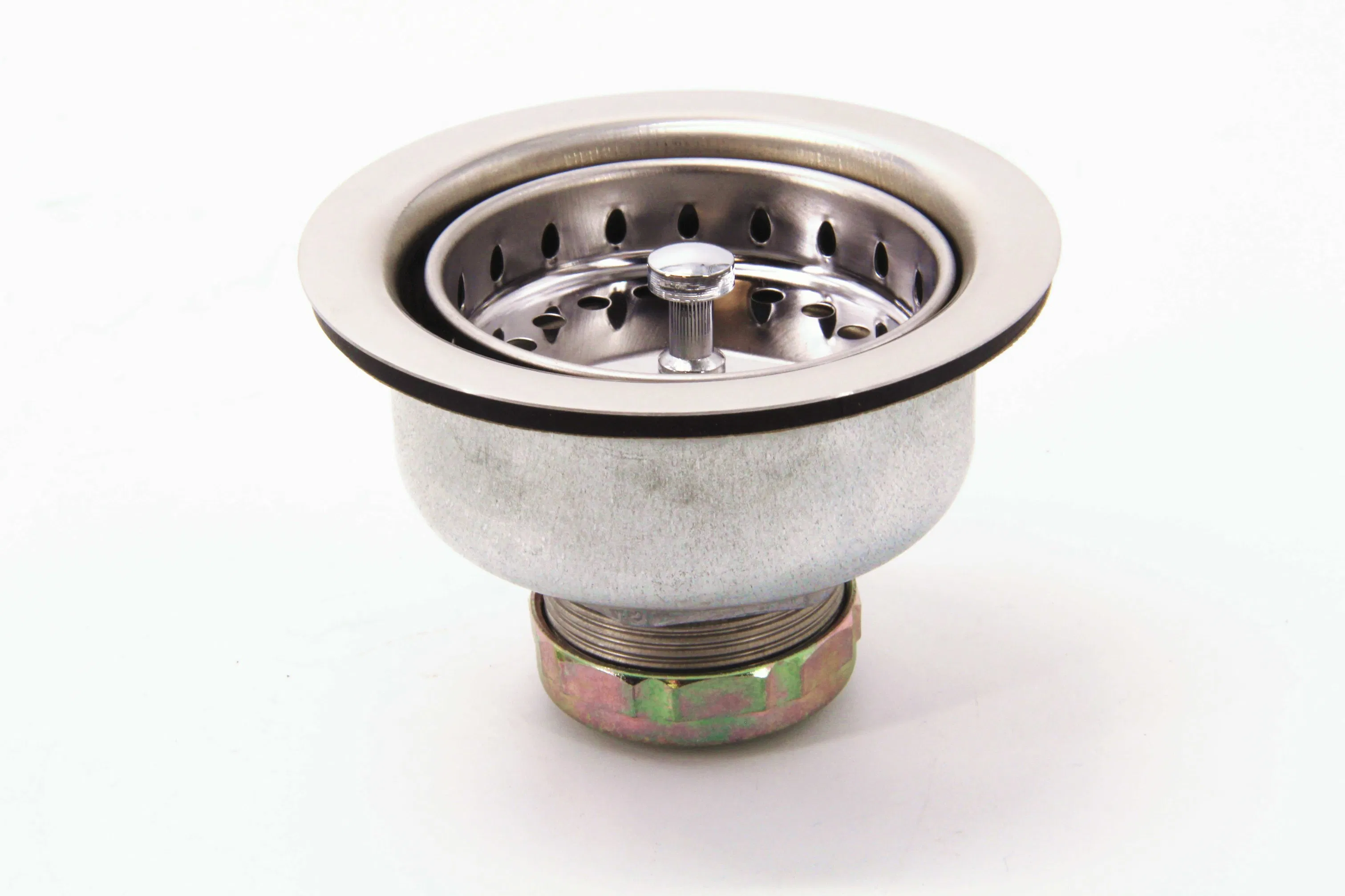 Chrome Finishing Kitchen Strainer Stainless Steel Drain Strainer 304 Sink Strainer