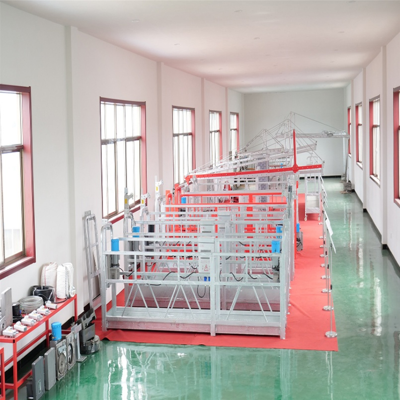 Hot Galvanized Electric Suspended Platform for Cradle Lifting with Enhanced Worker Safety