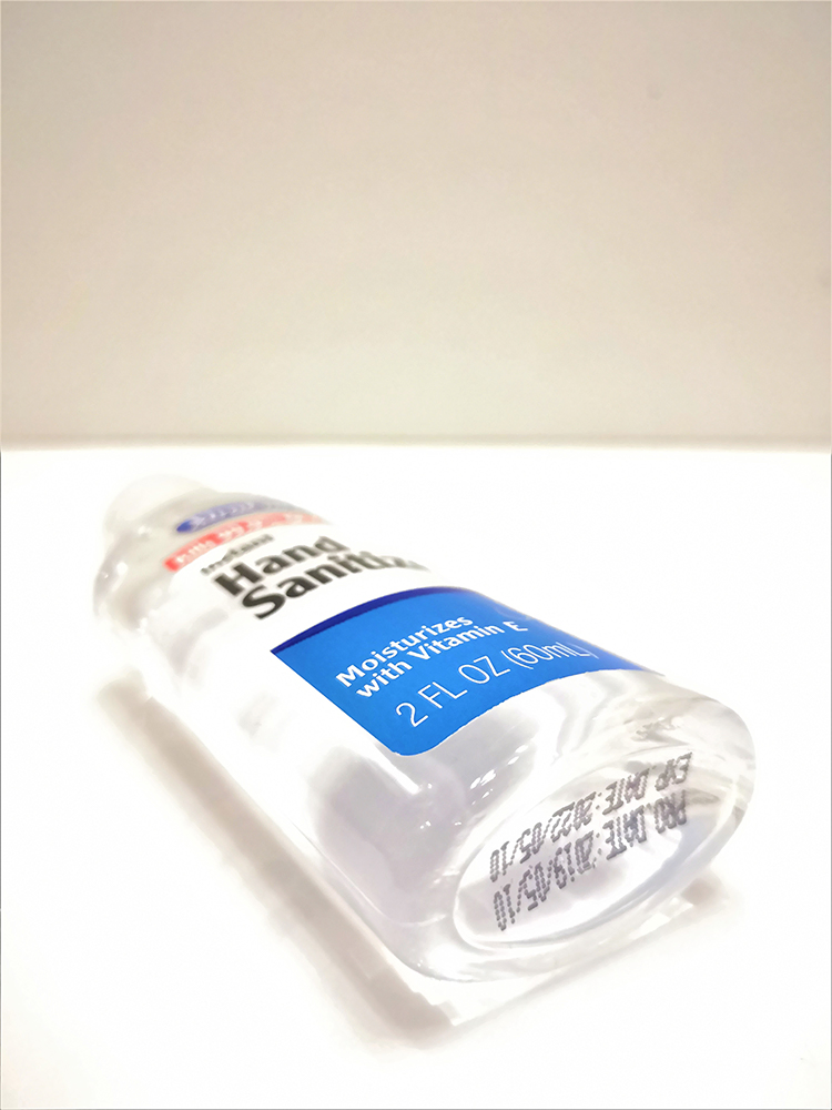 Mini Hand Sanitizer Gel Moisturizing Portable Waterless Hand Sanitizer Refreshing Gel 60ml