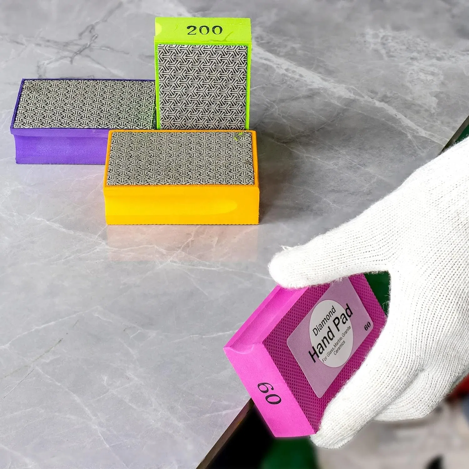 Premium Wet and Dry Diamond Polishing Pads for Professionals