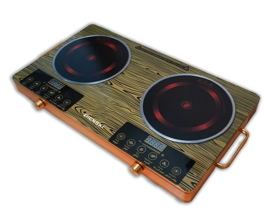 Double Infrared Cooker Two Plates Electric Cooker Two Burner Electric Cooker for Africa Ghana Nigeria Sudan Dubai Market Wholesale Price Electric Ceramic Cooker