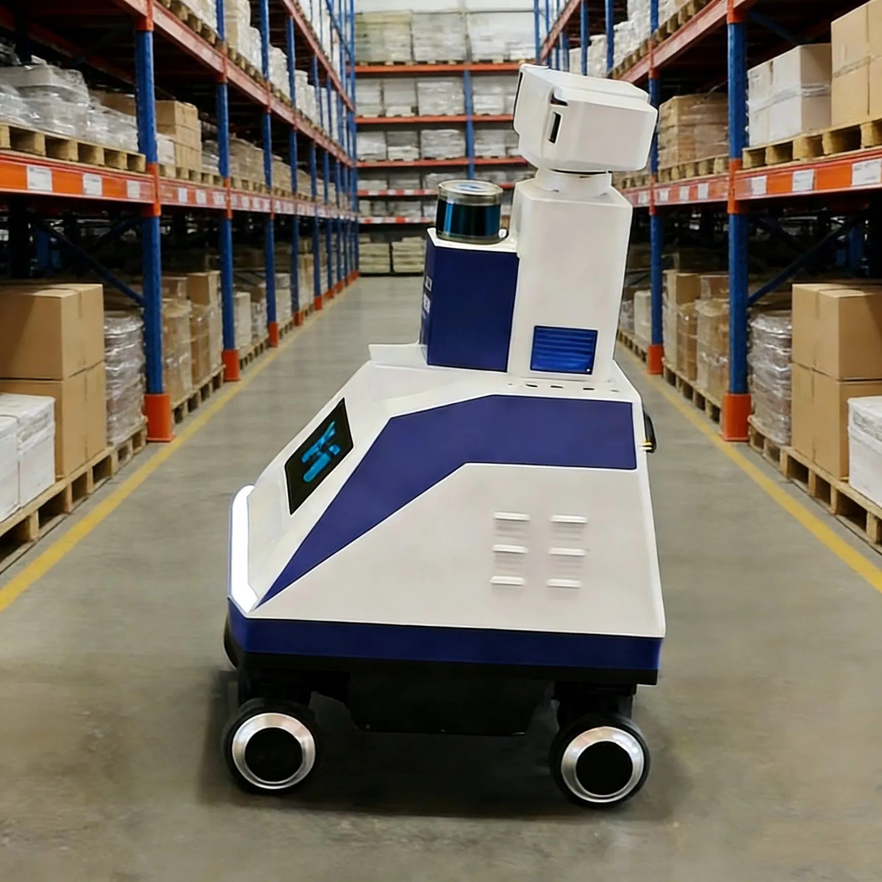 Autonomous Patrolling Smart Inspection Robot