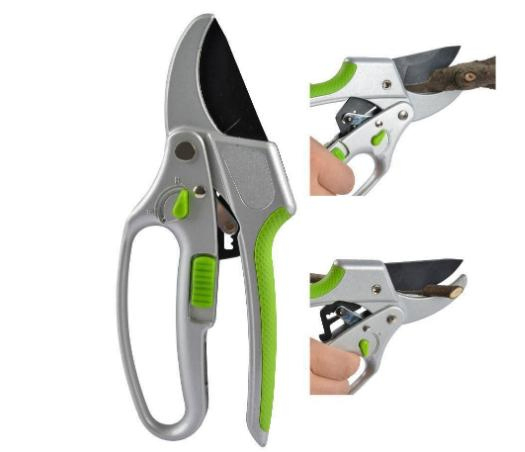 Sk5 Blade Hardware Garden Use Ratchet Dual-Model Cutting Pruner Tool