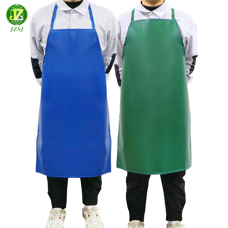 Wholesale Industry Worker PVC Aprons Colorful Waterproof Apron
