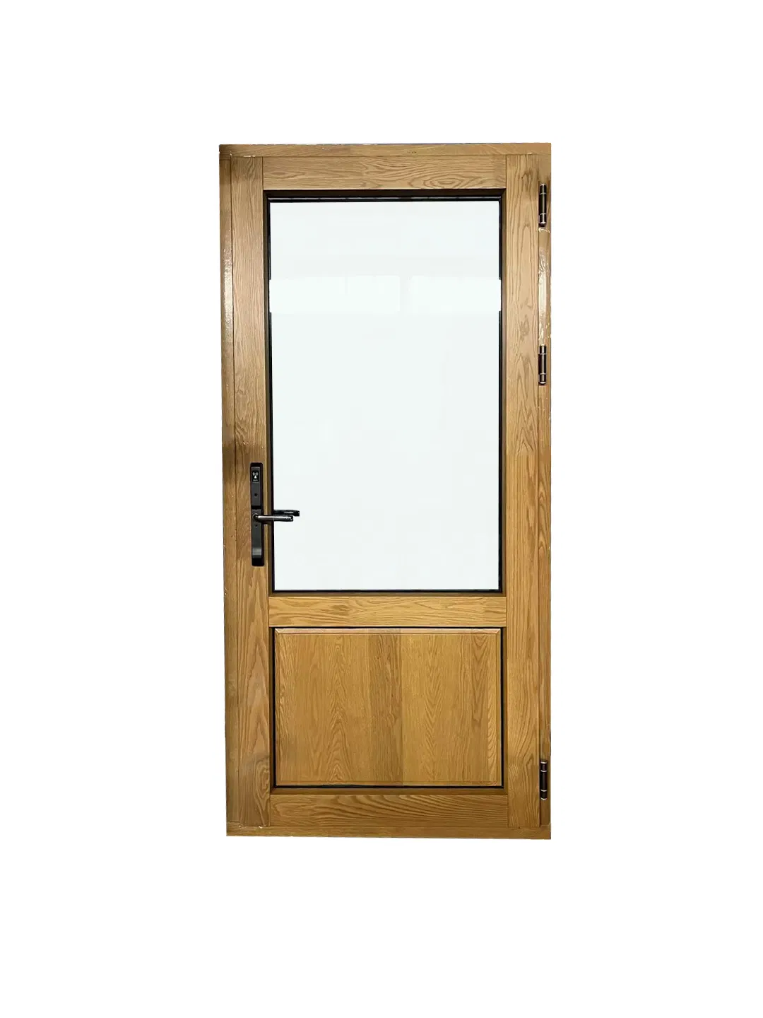 Penjoy Super Thermal Insulation Wood Door Aluminum Clad for Villa