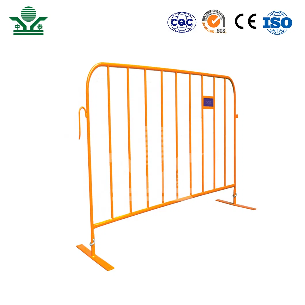 Zhongtai Event Fencing 1.1m Height Crowd Control Temporary Fence China Suppliers Fence Panel Temporary