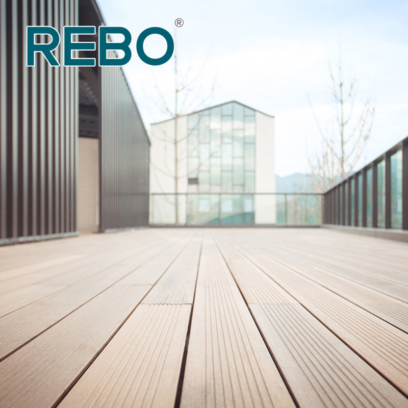 Террасная доска из бамбука для улицы, 18 мм