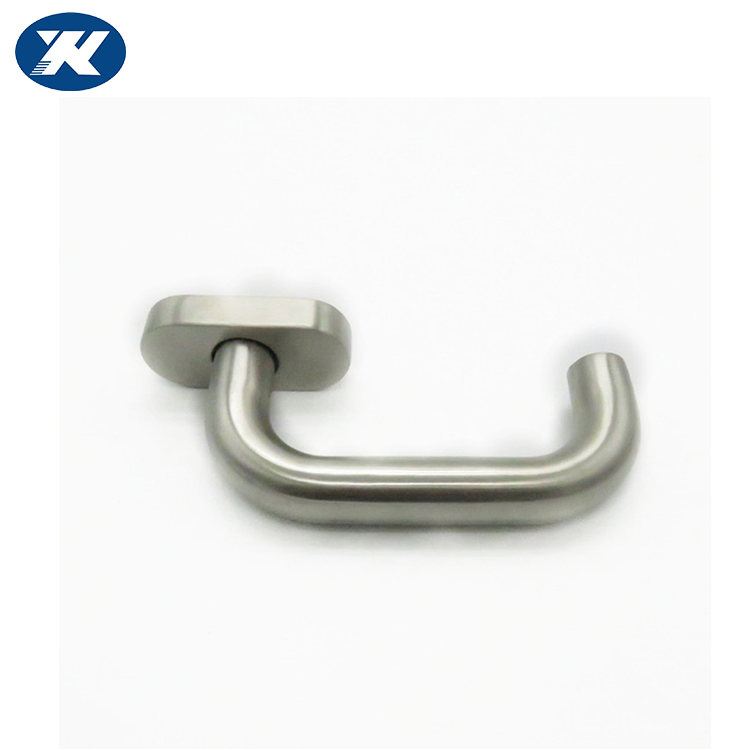 Tubular Stainless Steel Entrance Door Handles Pull Turn Lever Window Handle