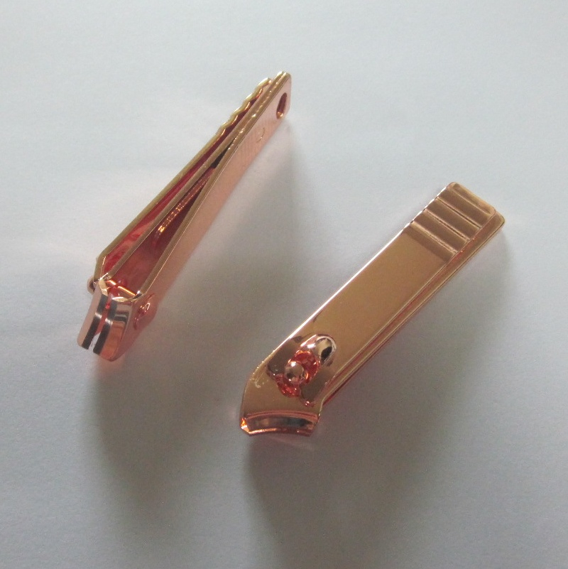Side Cutting Nail Cutter with Rose Gold Plating