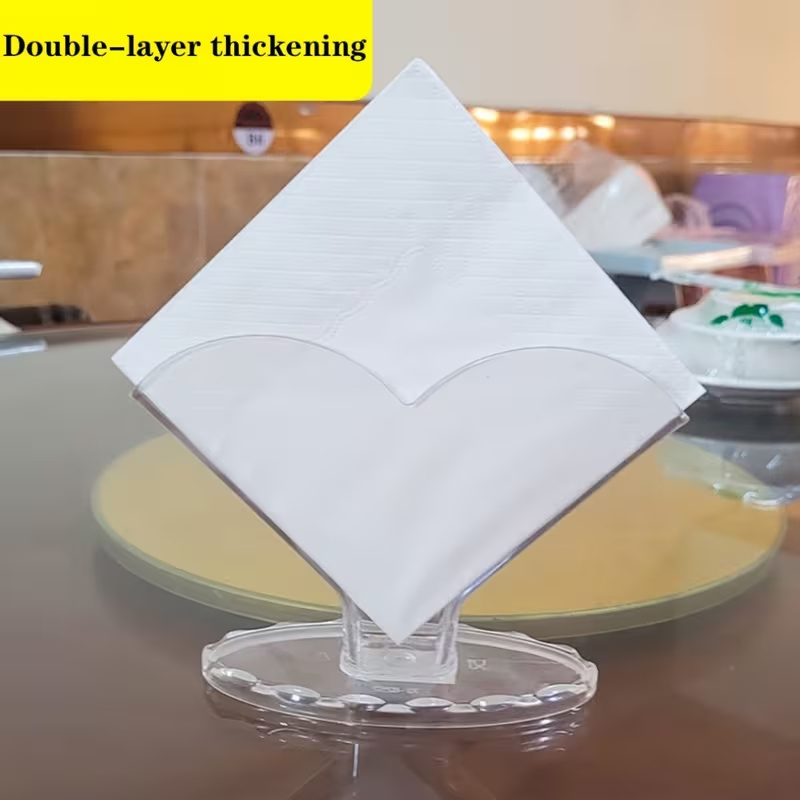 23*23cm White Cocktail Napkin Paper Napkins Virgin Wood Pulp for Hotel