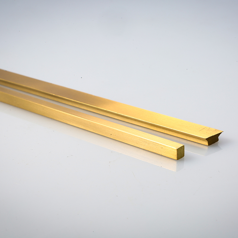 Flat Copper Strip Manufacturer Directly Supplies Brass Profiles for Extrusion Processing