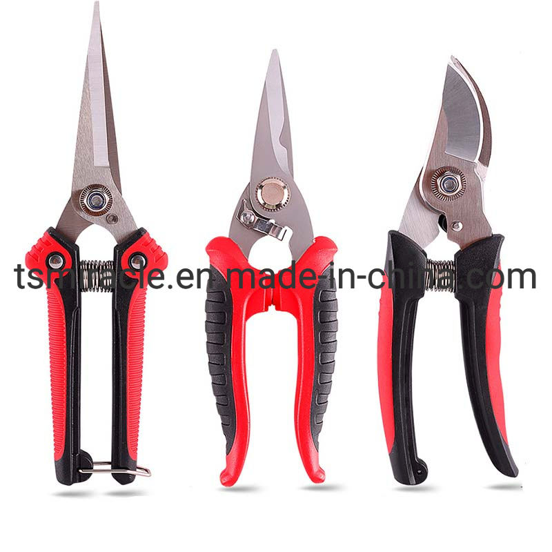 Wholesale Garden Tools Branch Scissors Gardening PVC Oipe Labor-Saving Household Pruning Shears