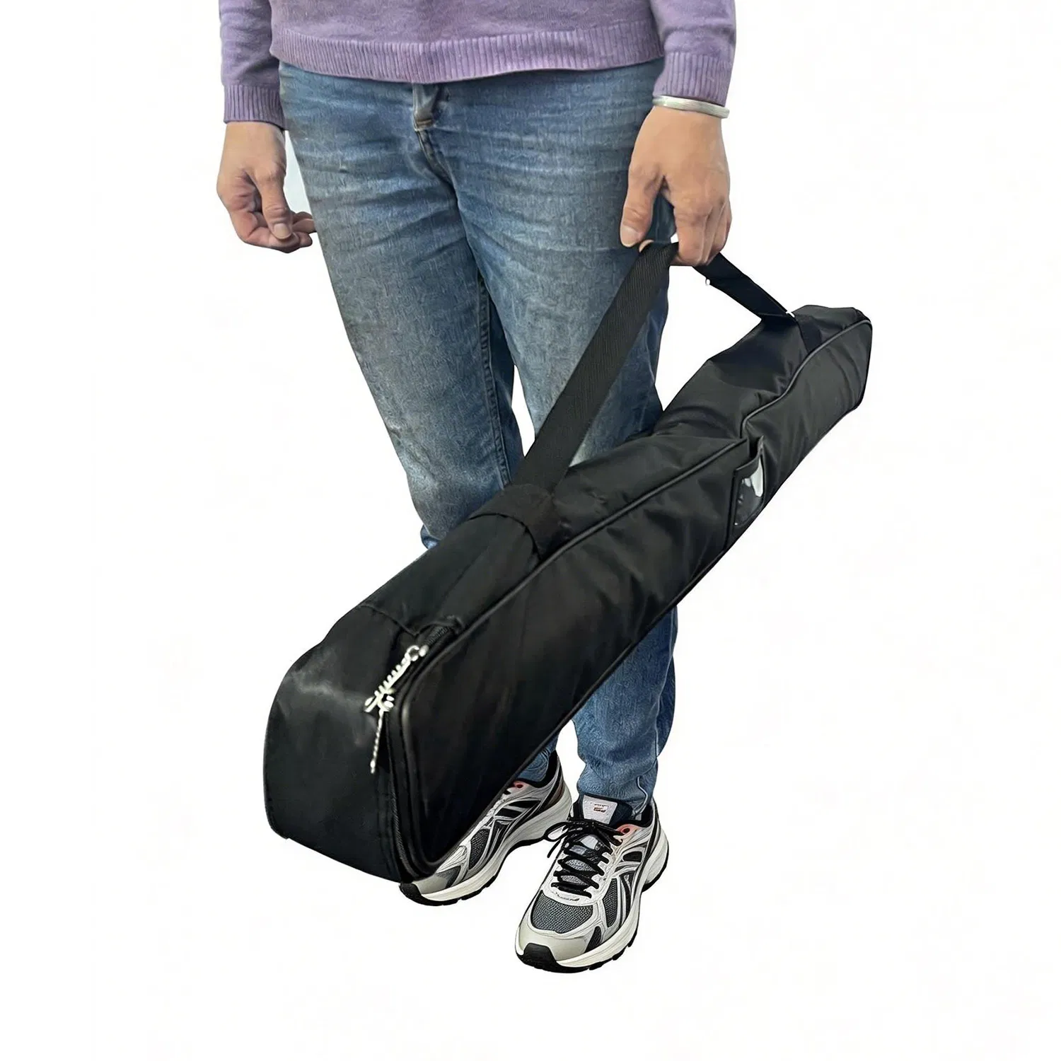 85*200cm All-Aluminum Clip-on Hanging Strip Double-Wrapped Counterweight High-End British Roll-up Banner Stand