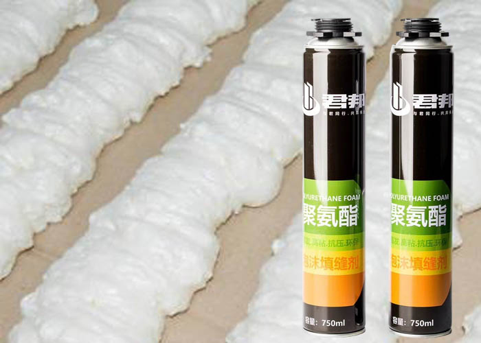 High Foaming Volume Eco-Friendly PU Foam for Styrofoam 750ml Polyurethane Foam Sealant
