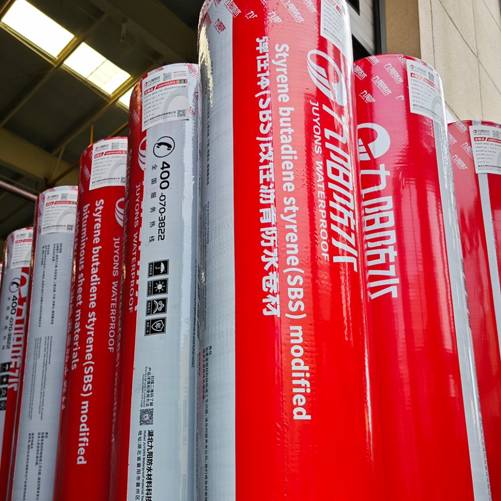 Torch-Applied Polyester Sbs Membrane for High-Deformation Zones