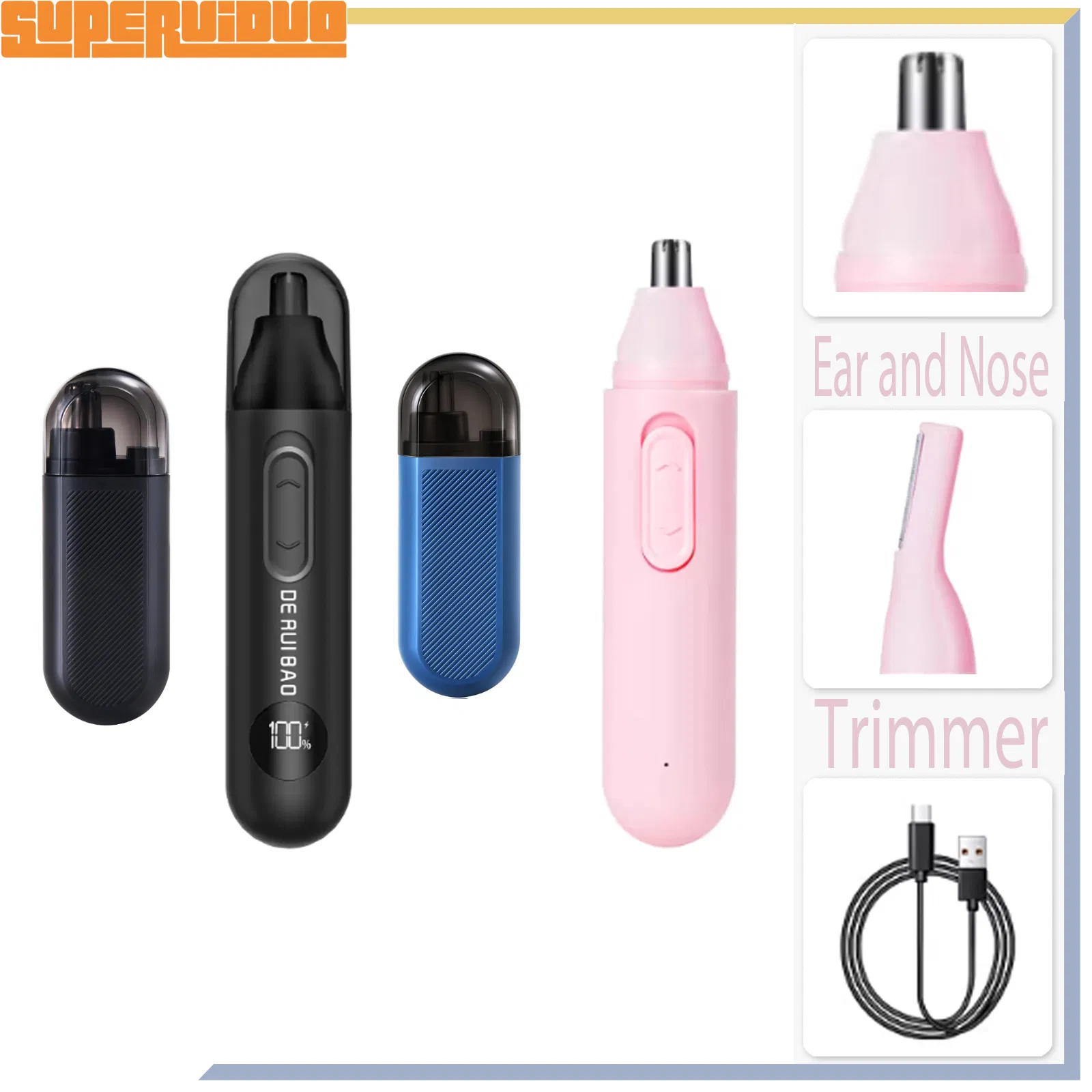 Digital Real-Time Energy Readout Ear and Nose Trimmer