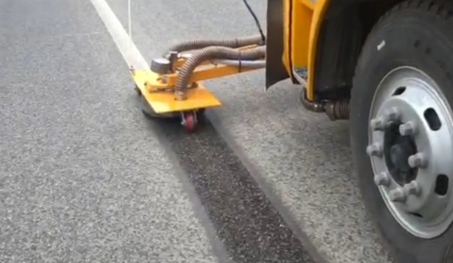 140MPa 200MPa 250MPa Pavement Line Cleaning Removal High Pressure Water Blasting Remove Thermoplastic Markings