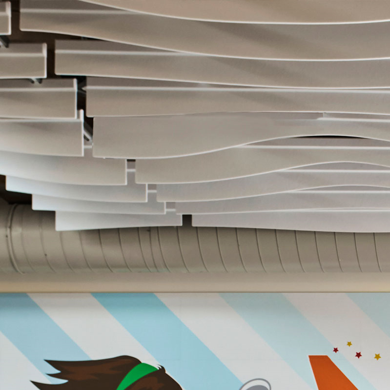 Ceiling Tiles Soundproofing Corner Sound Absorbers Cotton Acoustic Panels