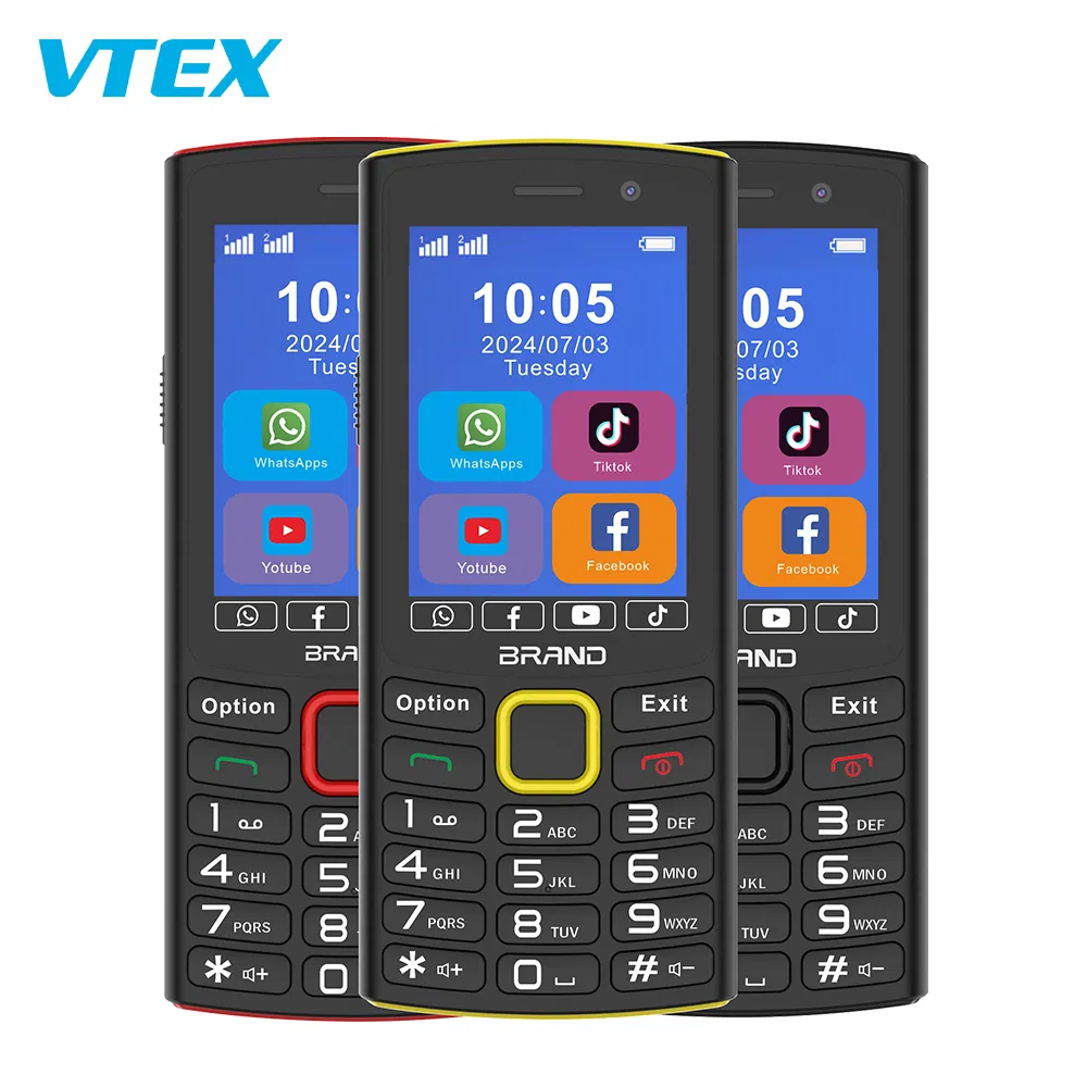 Мини-смартфон Android 2.8 дюйма 4G, кнопочный телефон