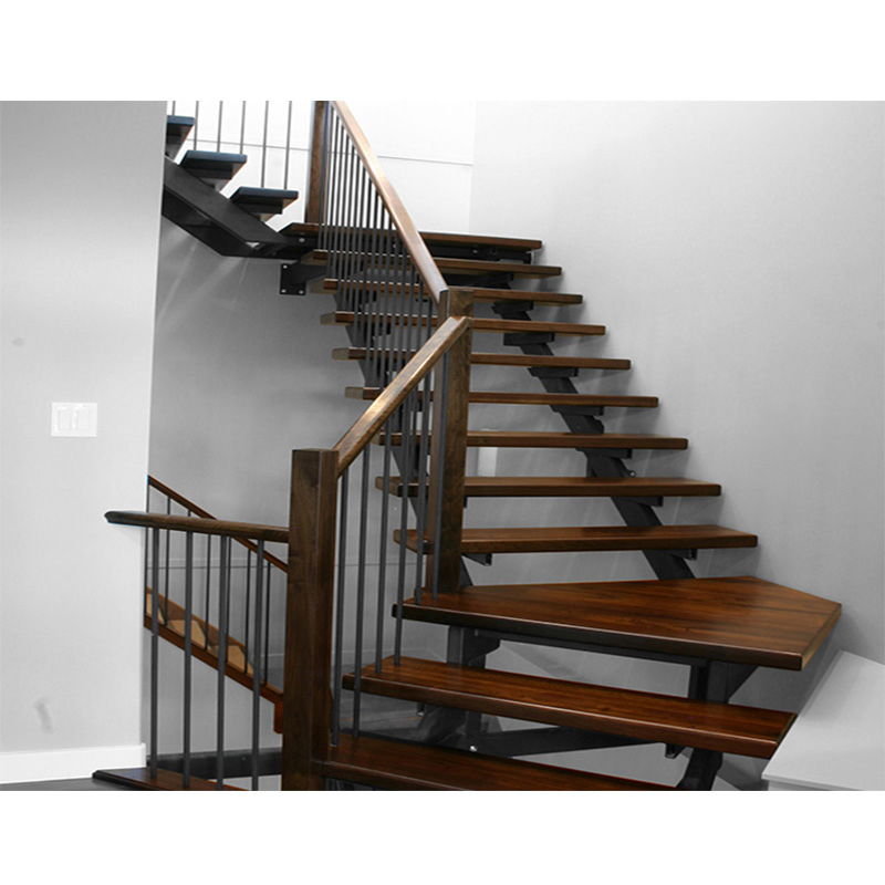 Custom Indoor Mono Stringer Central Beam Staircase