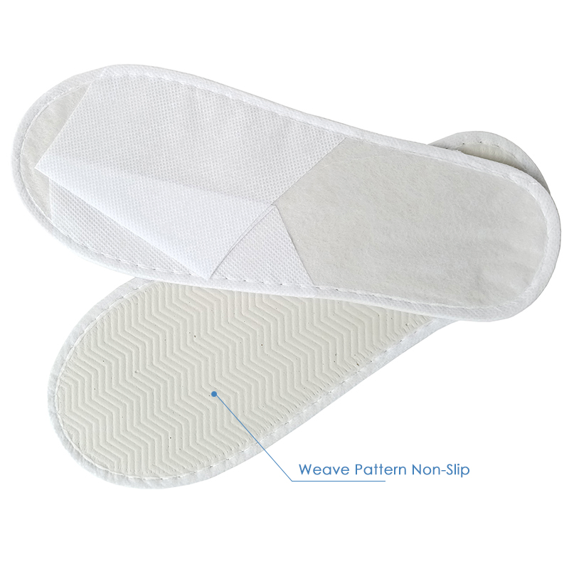 Wholesale Cheap Price Non-Woven Fabric Disposable Eco Friendly Sole Slippers 4-5mm SPA and Hotel Slippers in Dubai