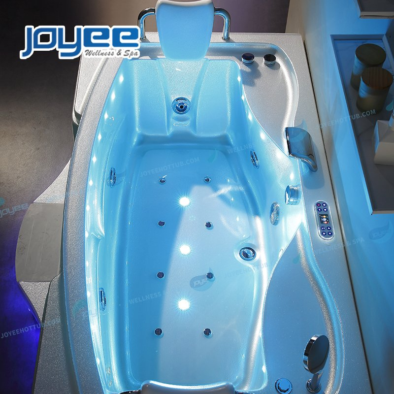 Угловая ванна Joyee 3 с гидромассажем и подсветкой