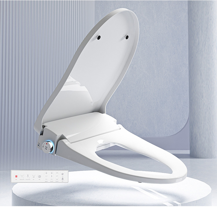 Modern Design Smart Toilet Cover LED Display BSCI Factory Custom Color