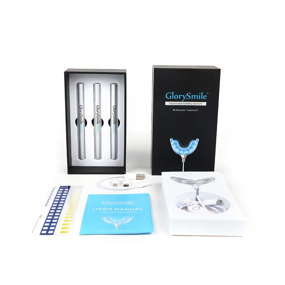 Glorysmile Teeth Whitening Kits Smartphone Private Label Home Dental Teeth Whitening Kit
