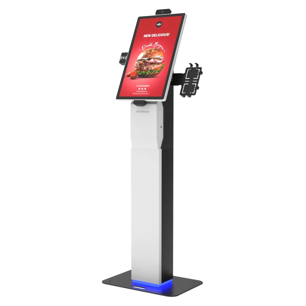 Free Stand POS Payment Kiosks Machine Self Service Ordering Payment Terminal