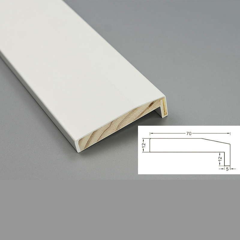 OEM Decorative Window Sleeve Pine Wood Door Sleeve Line Custom Skirting Board