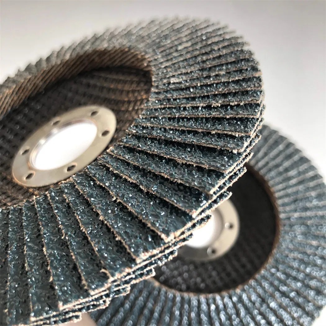 Лепестковый круг 115x22мм из циркониевого корунда 40# 60#