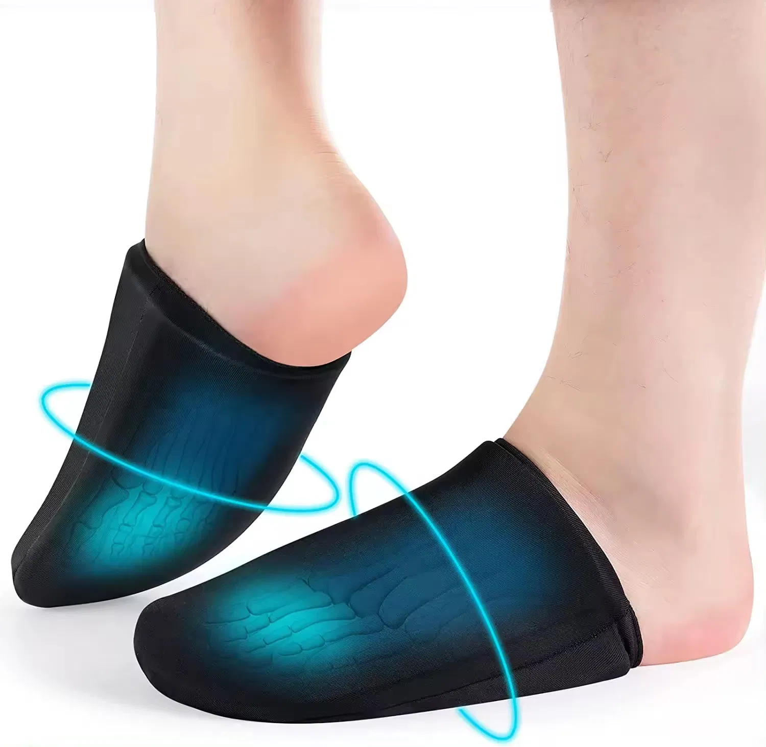 New Products 2024 OEM Reusable Hot Cold Therapy Flexible Ankle Foot Gel Cold Ice Pack for Injuries Achilles Tendonitis