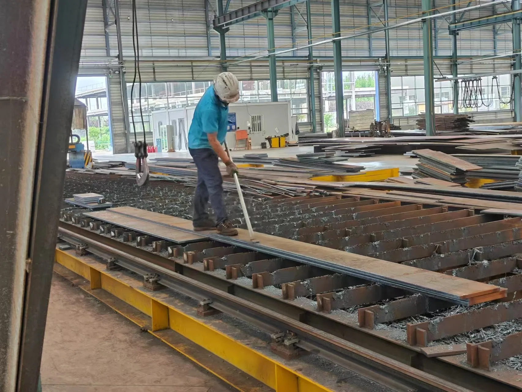 Aerial Steel Structure Corridor/Angle Steel Truss Constructions/High Strength-to-Weight Ratio