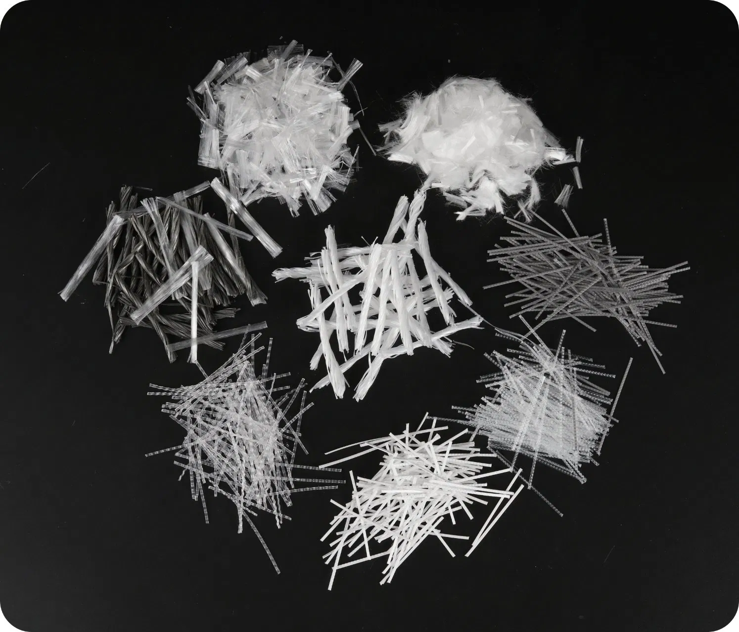 Synthetic Polymer Macro Micro Polypropylene PP Fiber Fibre for Concrete