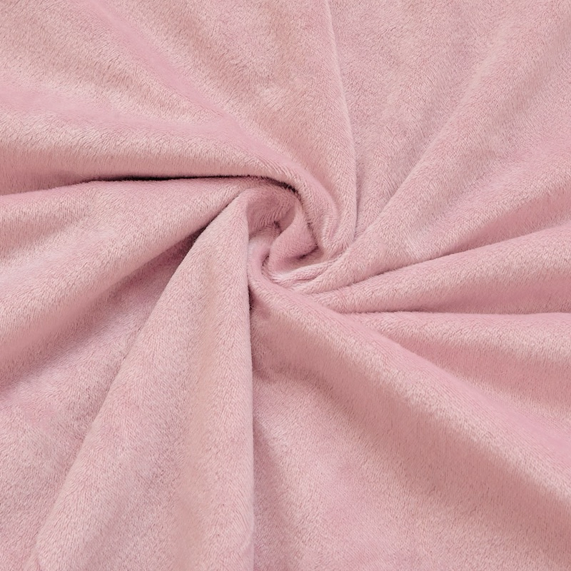 Плед из норковой шерсти розовый, утепленное одеяло